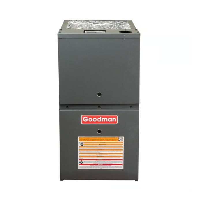 Goodman R32 80% AFUE Gas Furnace 80K BTU 17.5" Wide Two-Stage Upflow