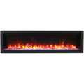 Remii Smart Electric Fireplace Wall Mount Lumina Indoor Outdoor 120V