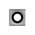 Rinnai 2 Inch / 4 Inch Gray Retrofit Wall Plate