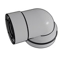 Rinnai Polypropylene Concentric Horizontal Starter Adapter 2 x 4 Inches