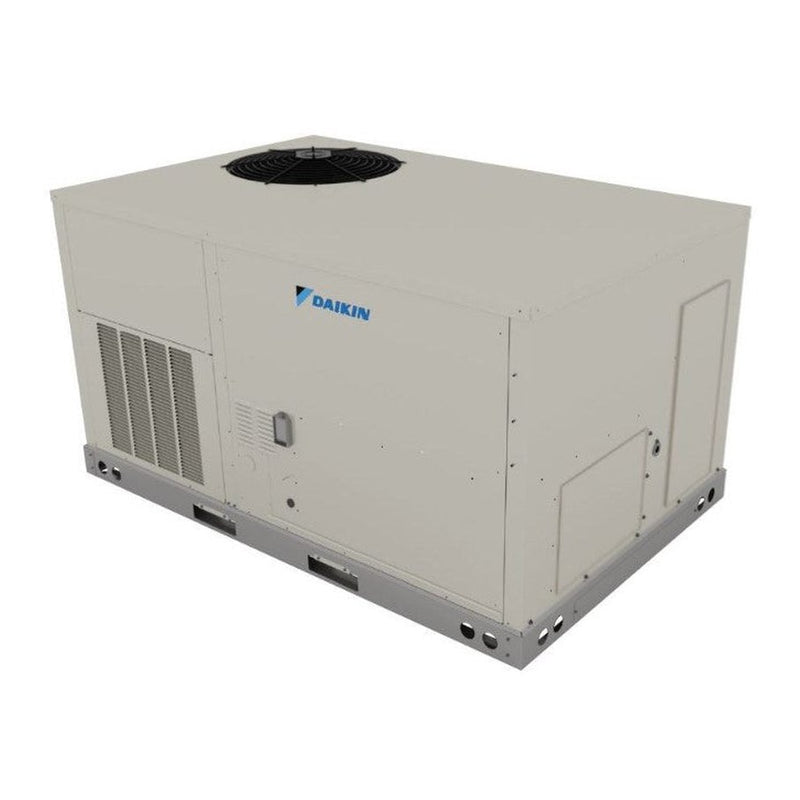 Daikin 4 Ton R32 Gas/Electric Commercial Packaged System 13.7 SEER2 81% 115K BTU 208/230V/1P
