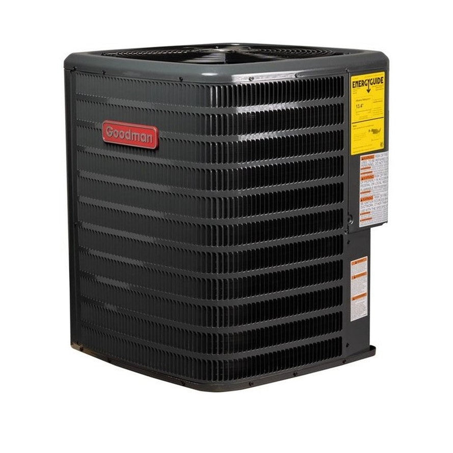 Goodman Model Goodman 1.5 Ton Heat Pump Gas Furnace 15.2 SEER2 92% 40000 BTU Vertica ...