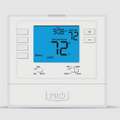Thermostat T725 Programmable 2H/1C 4" Display Blue Back-Light