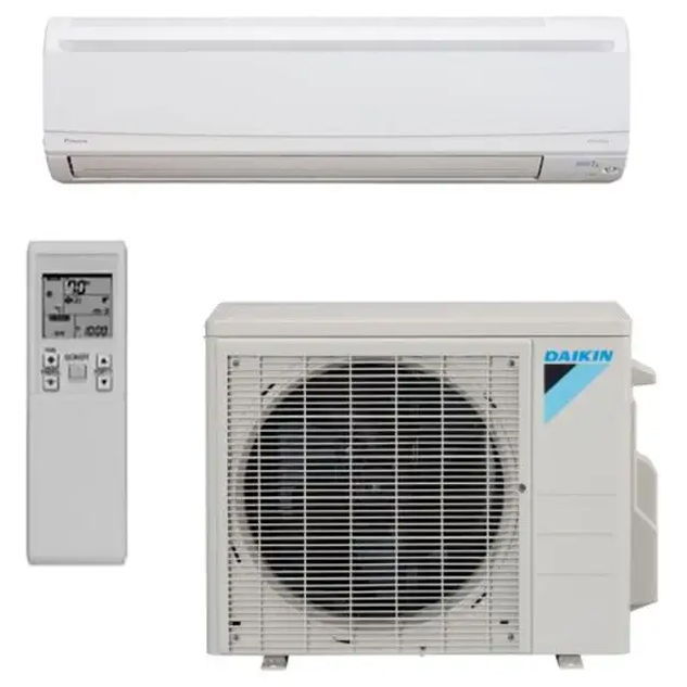 Daikin 12000 BTU Mini Split Heat Pump System 23 SEER Low Voltage Single Zone Ductless Wall Mounted