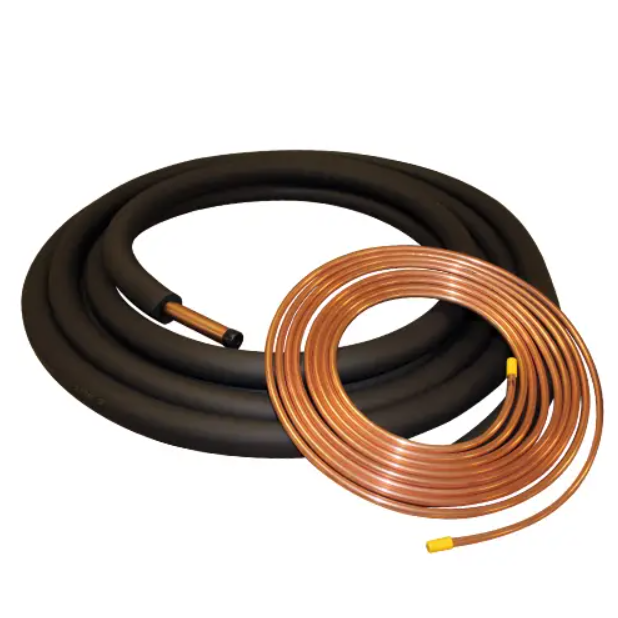 30 Feet Insulated Copper Line Set 3/8"Insulation 3/8"LL x 7/8"SL LS38783830