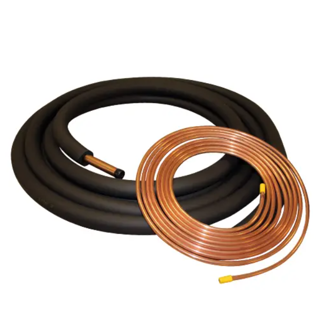 Insulated Line Set LS381183850 50 Feet 3/8" LL x 1 1/8" SL x 3/8"