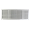 ACiQ PTAC Standard Aluminum Grille ACIQ-PTC-G White Enamel Finish