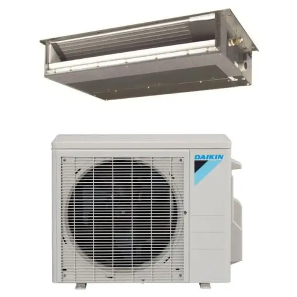 Daikin 12000 BTU 15.5 SEER Mini Split Heat Pump FDXS12LVJU Single Zone Concealed Duct LV Series