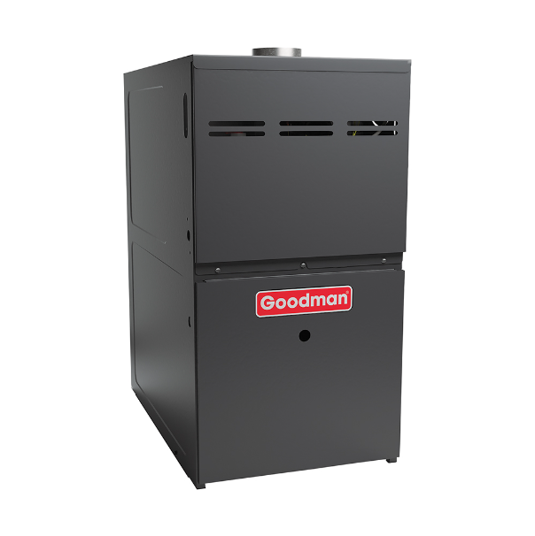 Goodman 3 Ton Furnace AC System Two-Stage 15.2 SEER2 80% 80K BTU Horizontal