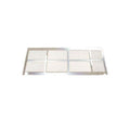 Amana Aluminum Outdoor Grille For PTAC Unit Standard Stamped SGK01B