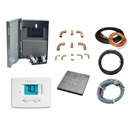 Air Conditioning Installation Kit 50' 3/8 x 1 1/8