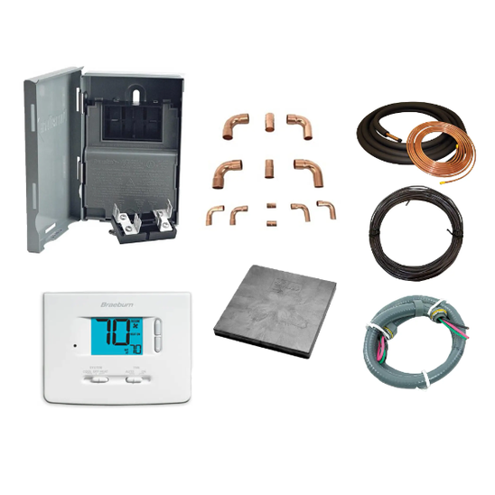 Heat Pump Installation Kit  50' 3/8 x 3/4 TDCHPKIT01