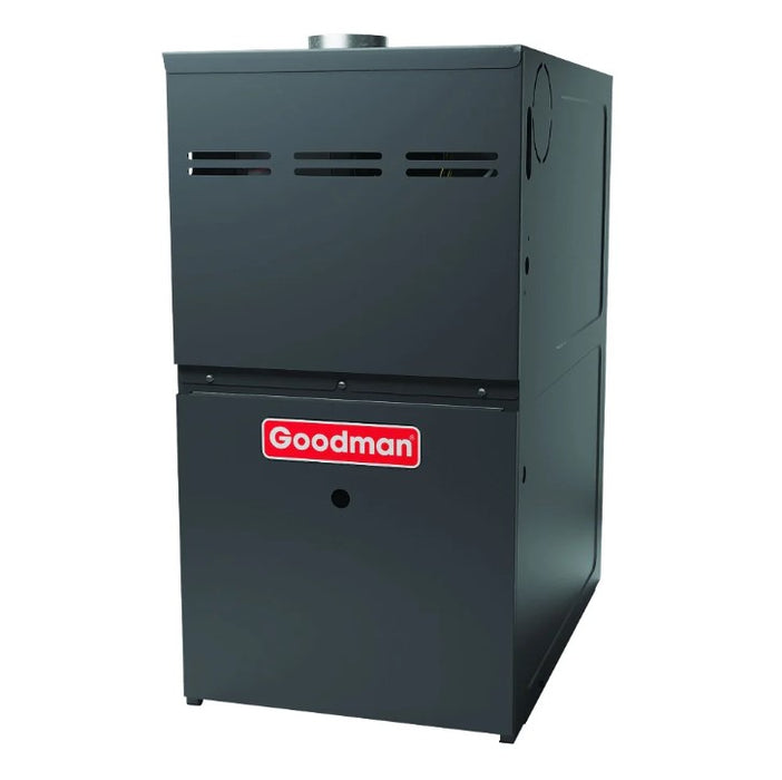 Goodman R32 80% AFUE Gas Furnace 80K BTU 17.5"Wide Upflow/Horizontal