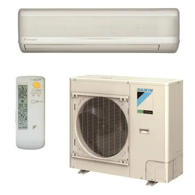 Daikin 24000 BTU Mini Split Heat Pump FAQ24TAVJU 17.6 SEER Single Zone Wall Mounted SkyAir Series