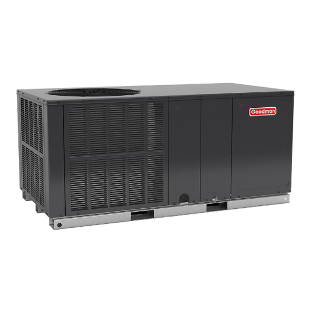 Goodman 5 Ton Packaged Air Conditioner 13.4 SEER2 Multi-Speed Horizontal