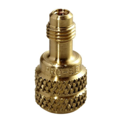 Straight Tube Adapter 87-AD87 Female Male with Core and Depressor 5/16