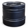 Sierra Flame Hard Vent Pipe Adapter 4" For Installations DURA-HARD