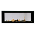 Sierra Flame 48" Emerson Gas Fireplace See-Through Slim Linear Programmable