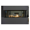 Sierra Flame 48" Lyon Natural Gas Fireplace 32,500 BTU See-Through 360 View