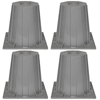 6 Inch Heat Pump Riser HPR-6 4-Pack