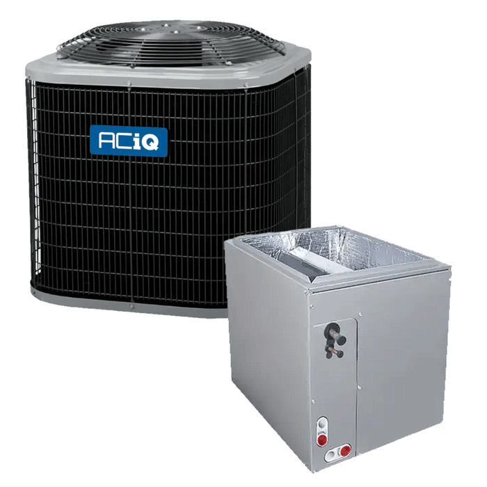 ACiQ 2 Ton Air Conditioner Condenser R4A5S24AKAWA 14.3 SEER2 Multi-Positional Cased A-Coil 17.5"W