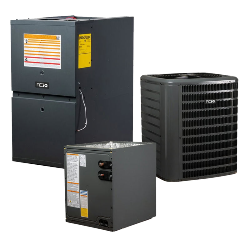 ACiQ 1.5 Ton 14.5 SEER2 Furnace Air Conditioner System 80% 40K BTU Downflow