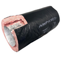 Quietflex 5" 60 R6 Insulated Back Flexible Duct Round Tube 25' Bag