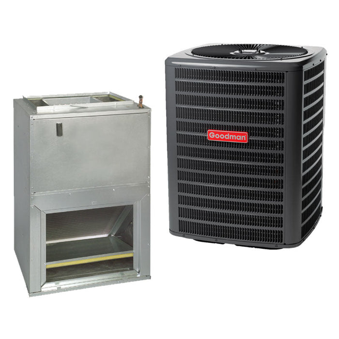 Goodman 2 Ton Air Conditioning System 15.2 SEER2 Wall-Mounted with 5kW Heat