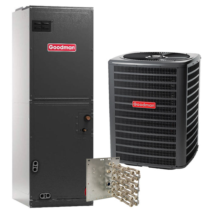 3.5 Ton Goodman Heat Pump Split System 14.3 SEER2 Multi-Position 10kW Heat