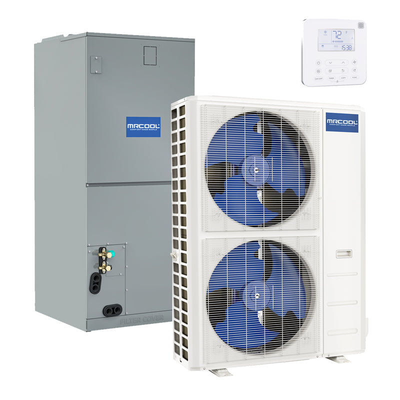 MRCOOL 5 Ton Ducted Central Split Heat Pump System 16 SEER2 Hyper Heat 2nd Gen R454B