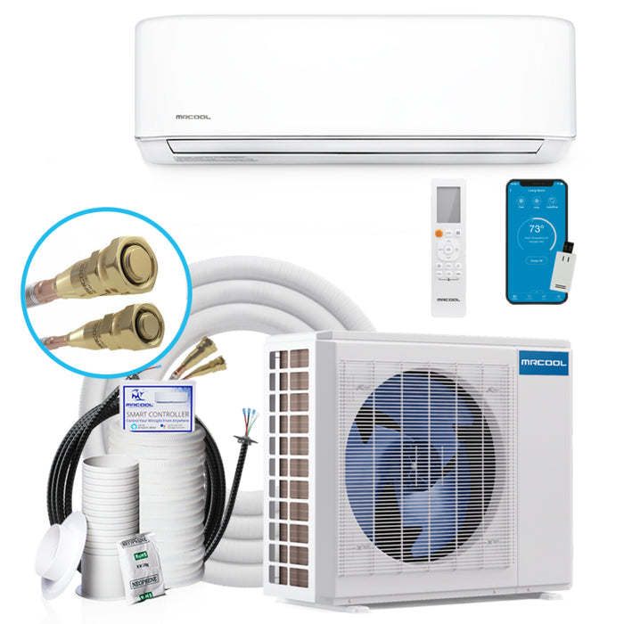 MRCOOL 12,000 BTU DIY Mini Split Heat Pump 5th Gen E Star 115V 25ft Line Set