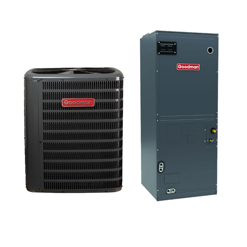 Goodman 3 Ton R32 Multi-Family Heat Pump & Air Handler 15 SEER2 36K BTU