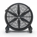 ACiQ 39" Heavy-Duty Industrial Mobile Drum Fan 10000 CFM 3-Speed 110V
